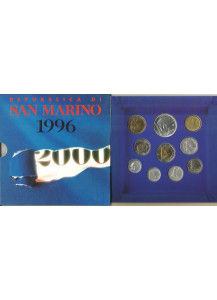 1996 - Conf. Zecca - L'uomo verso il III millennio San Marino con Lire 1000 in Argento
